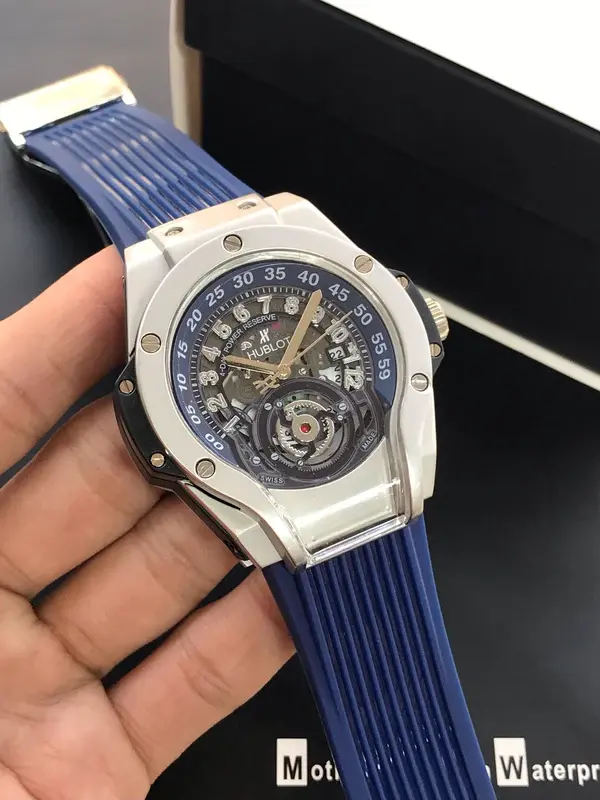 HUBLOT Tourbillion Blue